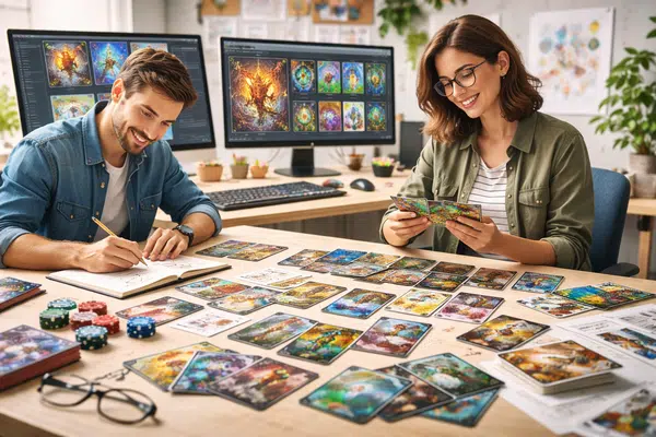 קלפים - מפתחים ויוצרי משחקי קלפים